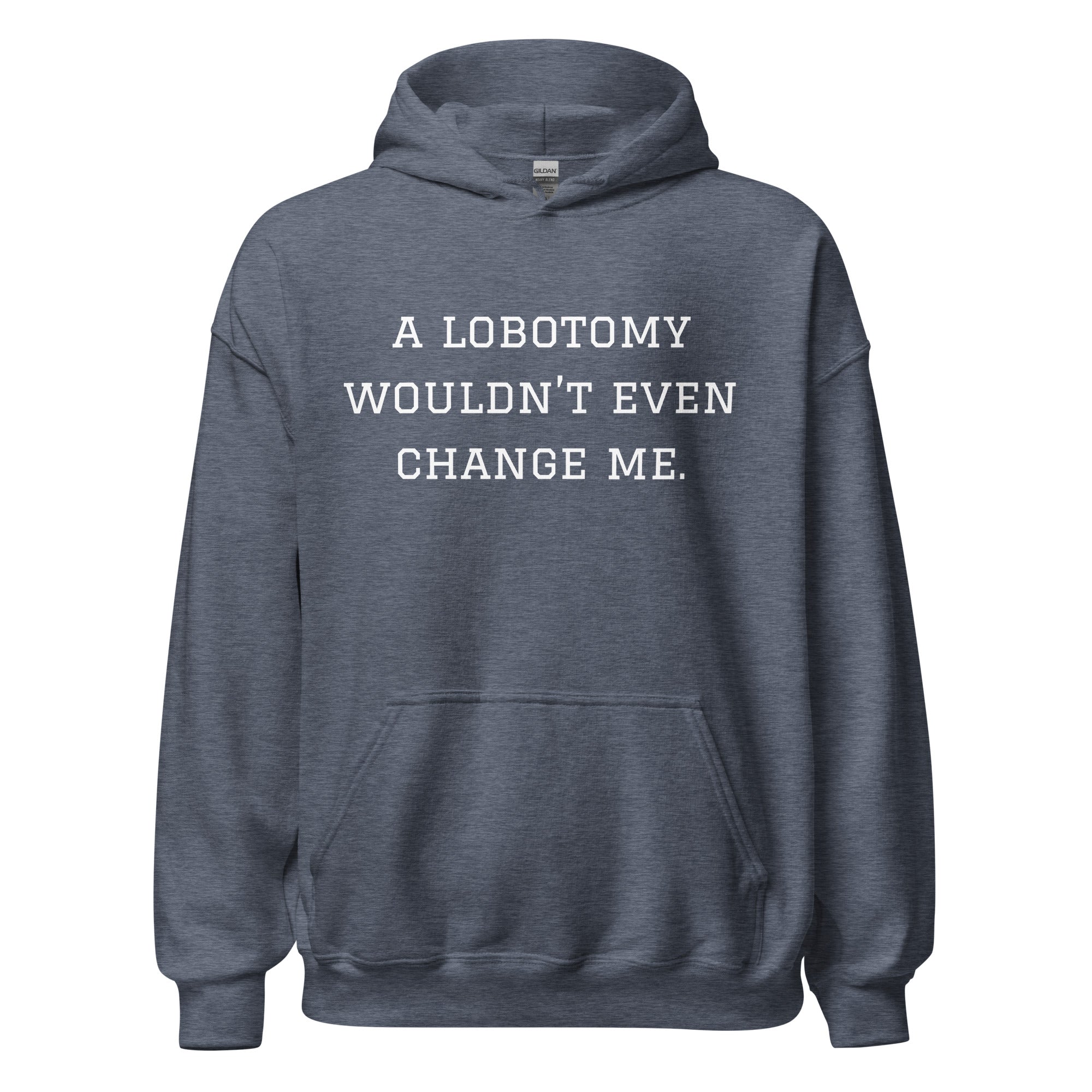 A Lobotomy Wouldn't Change Me Hoodie