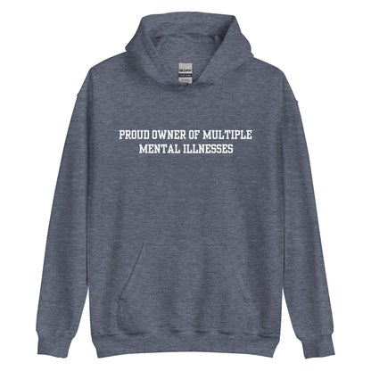 Proud Owner Of Multiple Metal Illnesses Hoodie