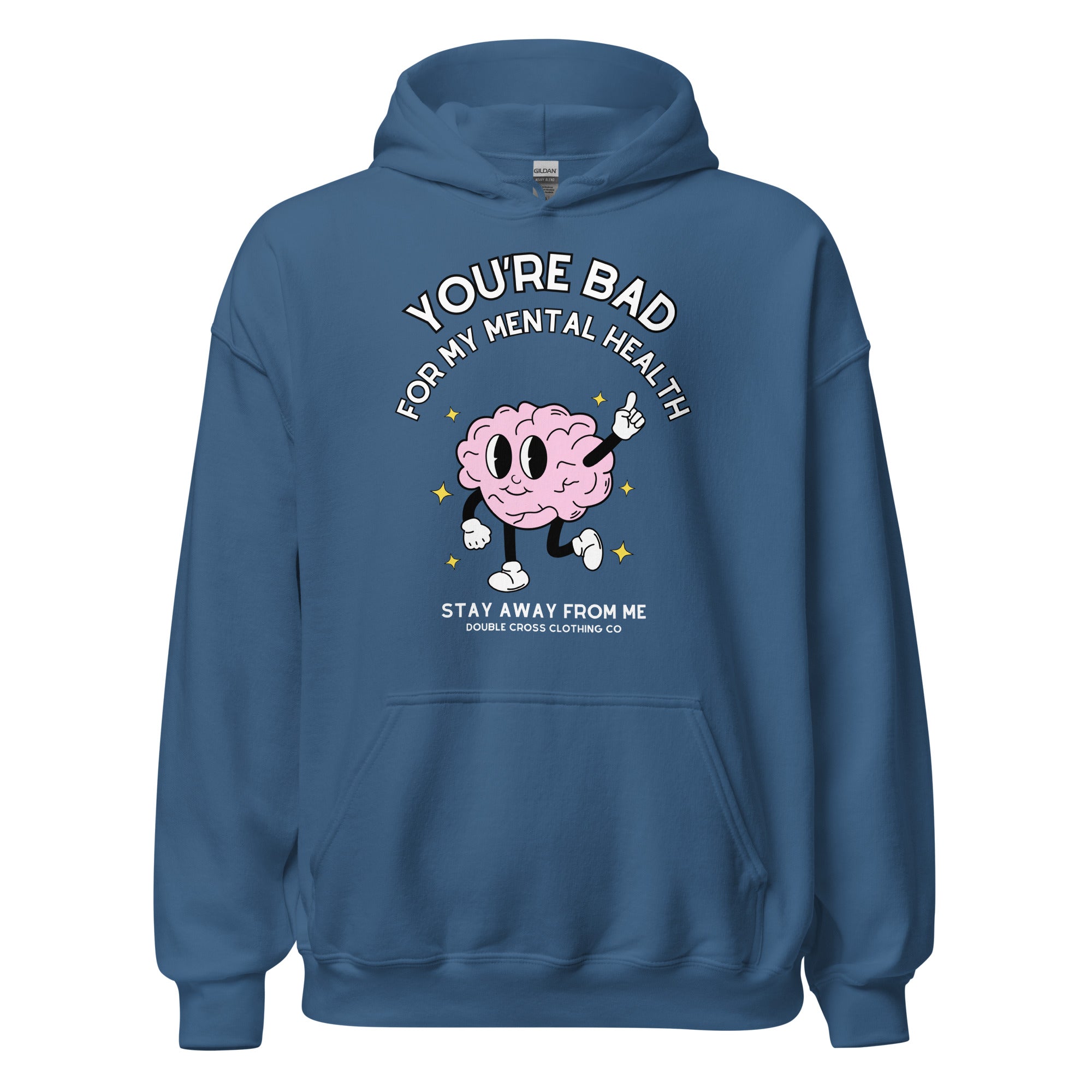 My Mental Health Hoodie - Indigo Blue