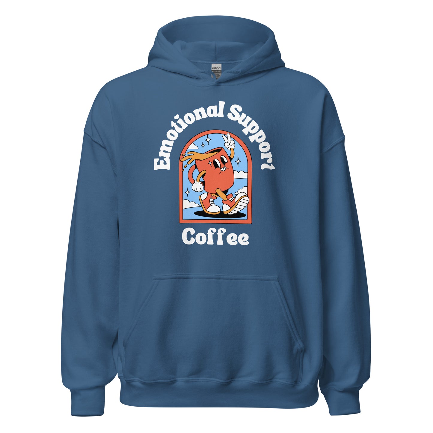 Emotional Support Coffee Hoodie