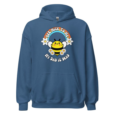 Bee Nice Dad Hoodie