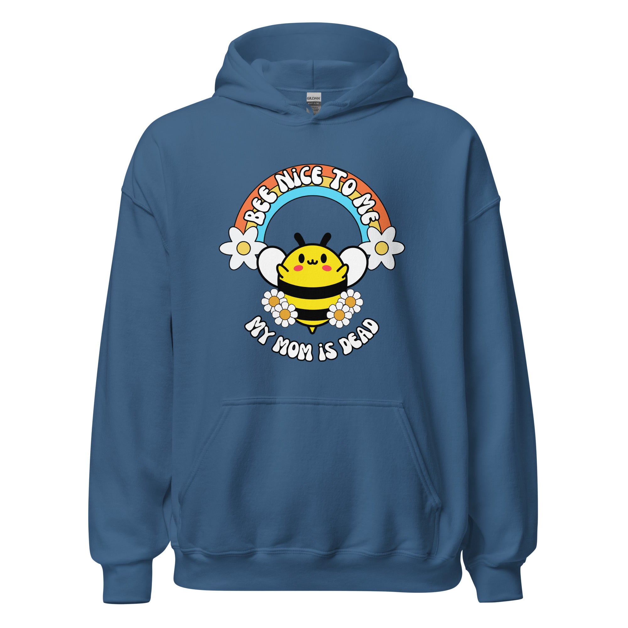 Bee Nice Mom Hoodie