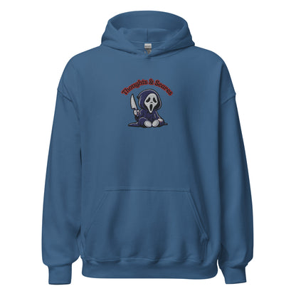 Thoughts & Scares Embroidered Hoodie