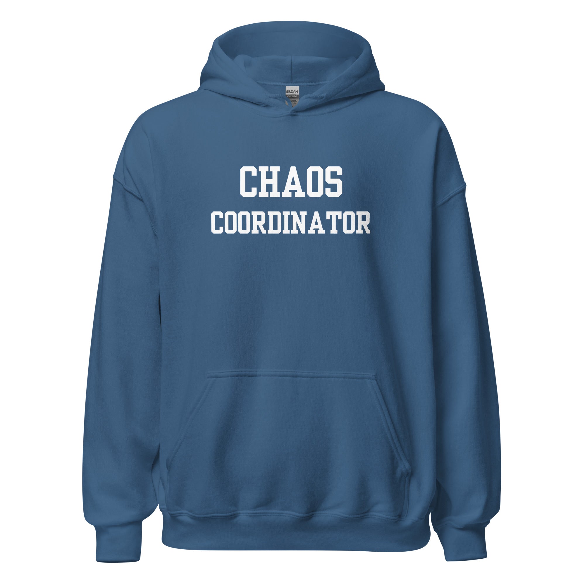 Chaos Coordinator Hoodie Blue