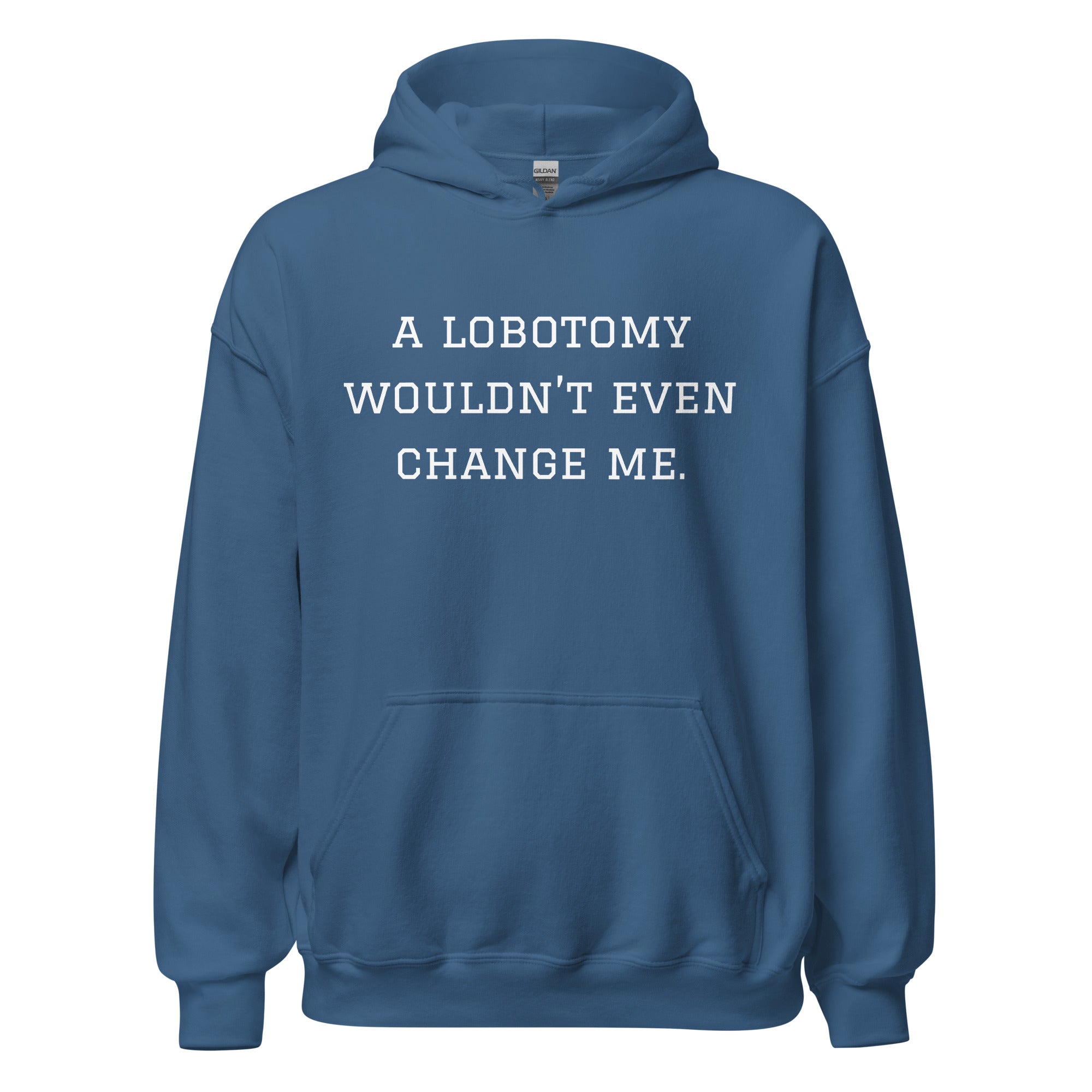 A Lobotomy Wouldn't Change Me Hoodie