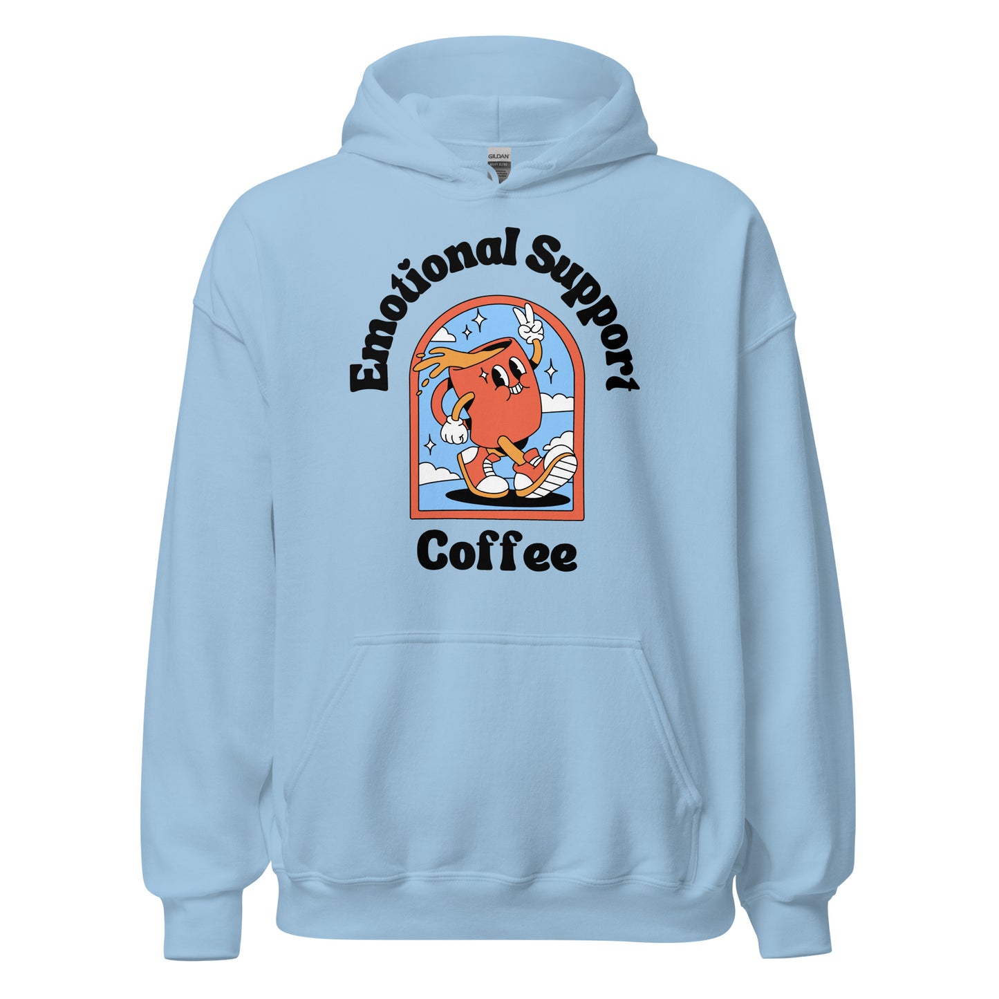 Emotional Support Coffee Hoodie