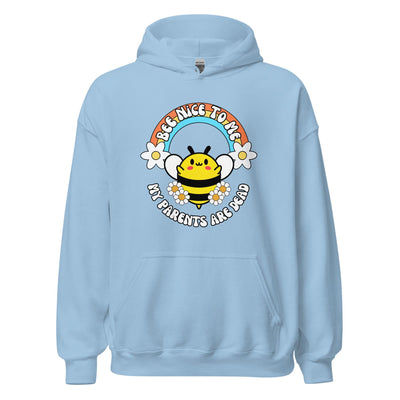 Bee Nice Parents Hoodie