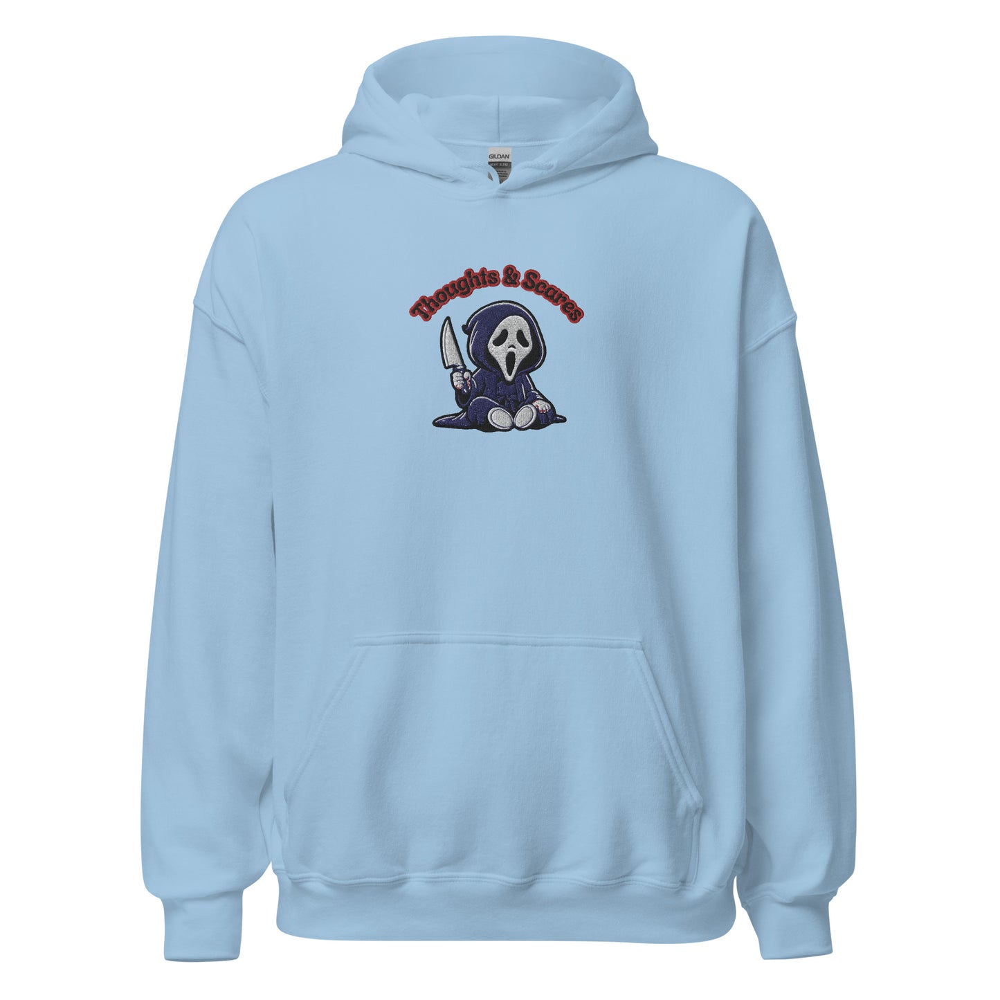 Thoughts & Scares Embroidered Hoodie