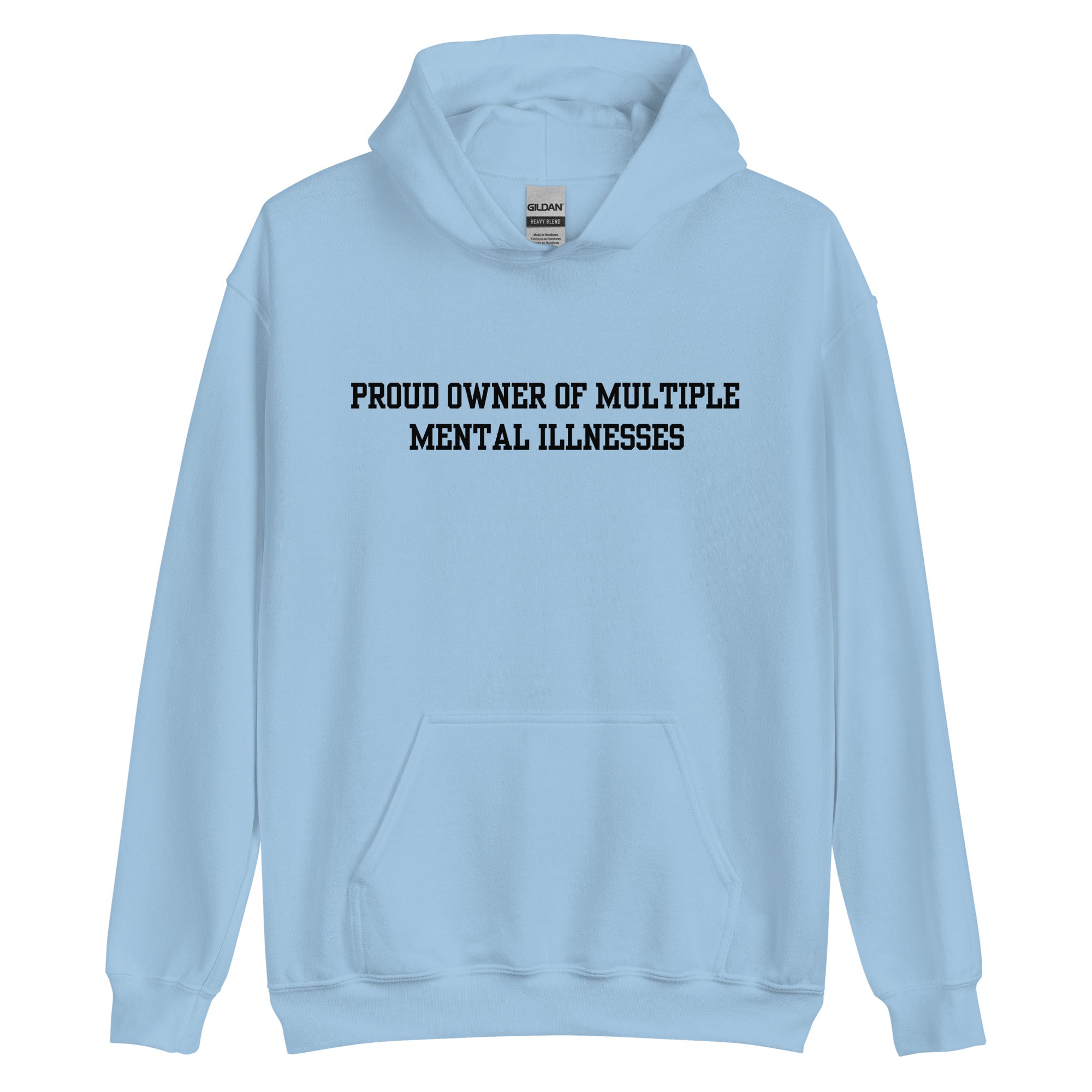 Proud Owner Of Multiple Metal Illnesses Hoodie