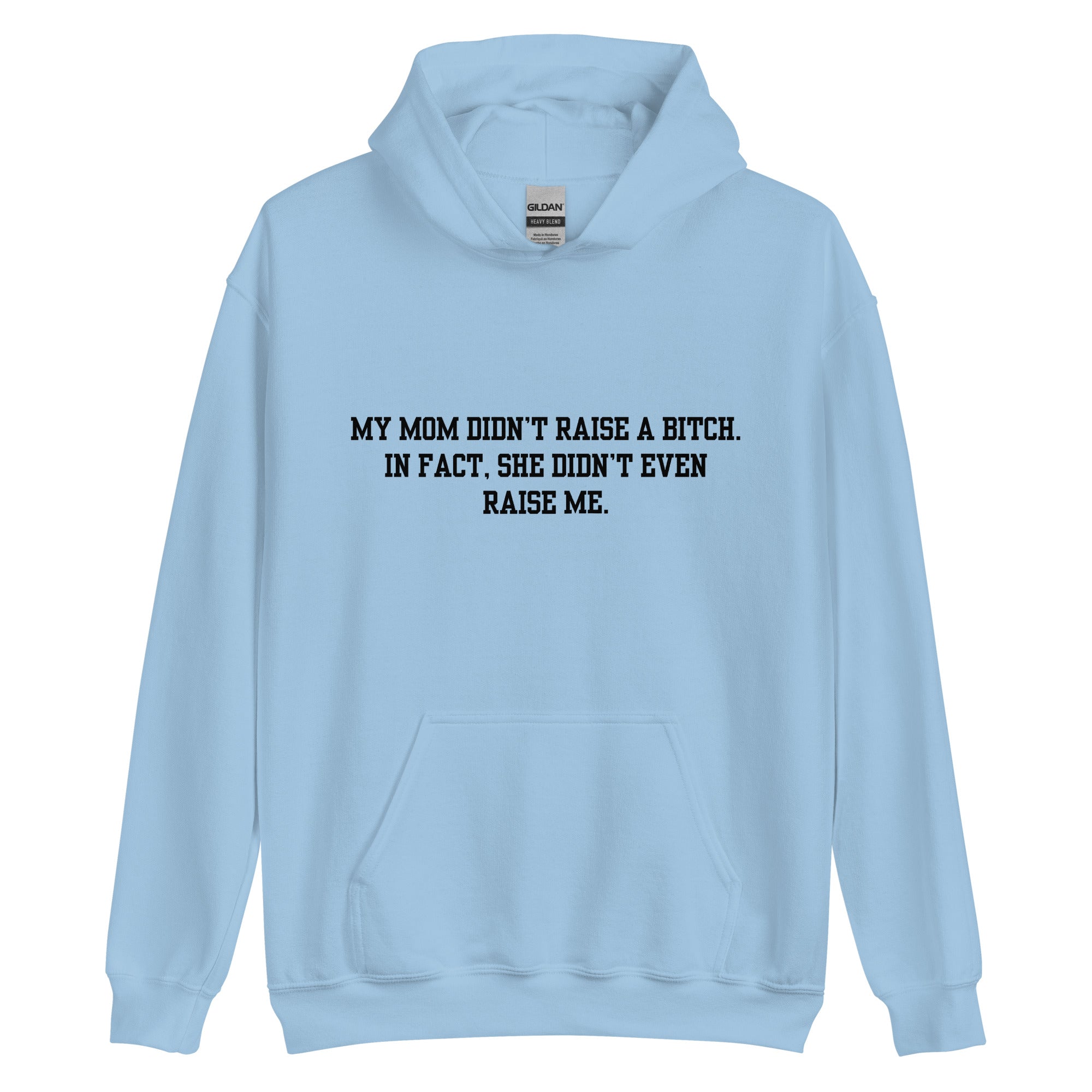 Momma Didn't Raise Me Hoodie