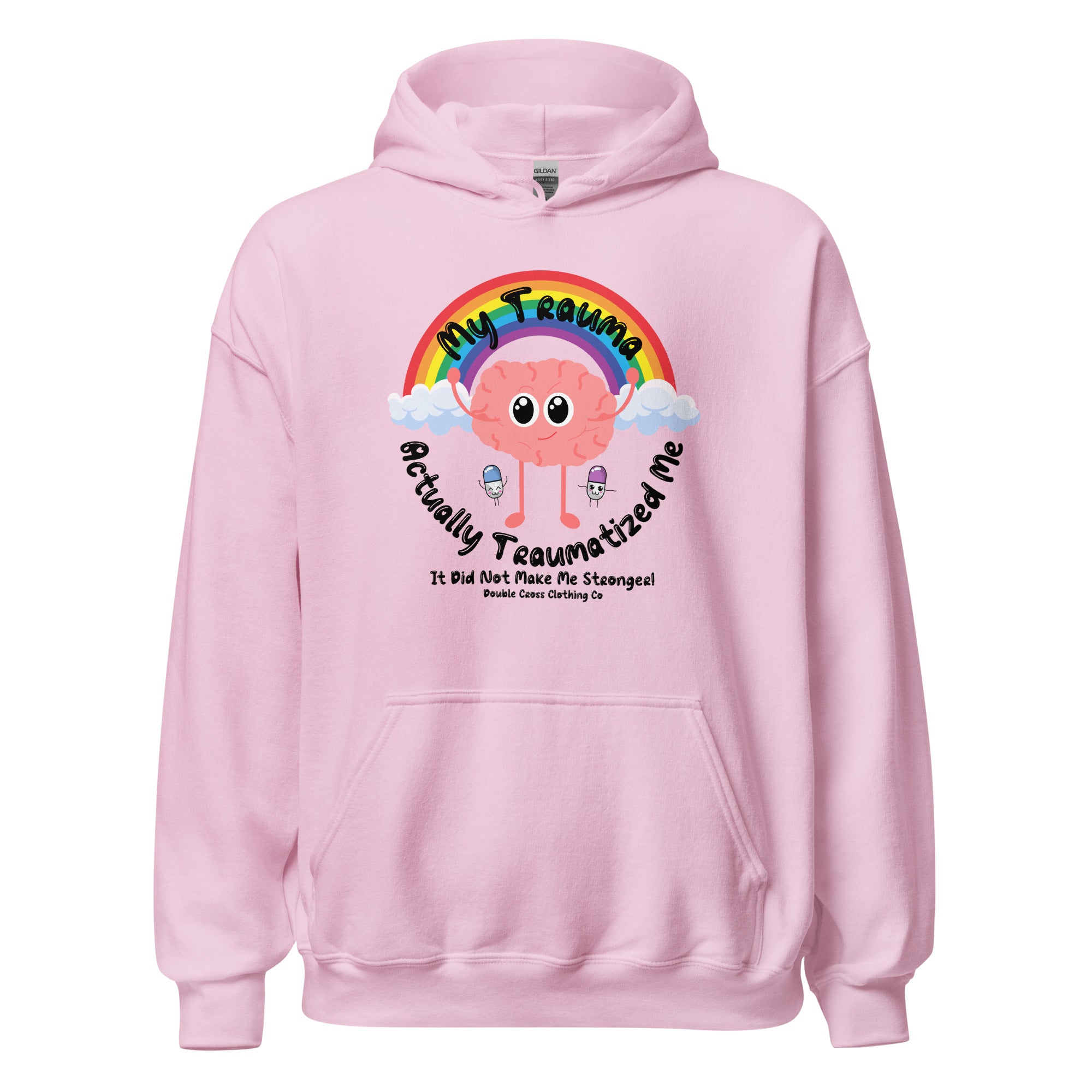 My Trauma Hoodie Pink