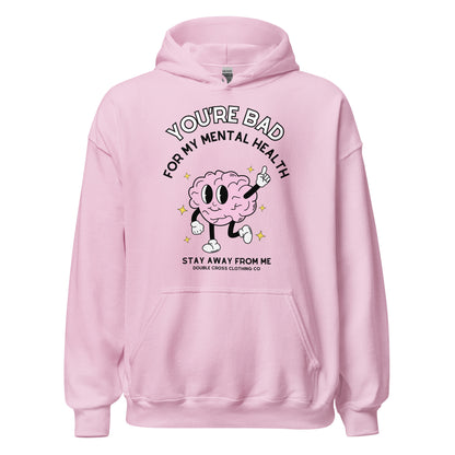 My Mental Health Hoodie - Light Pink