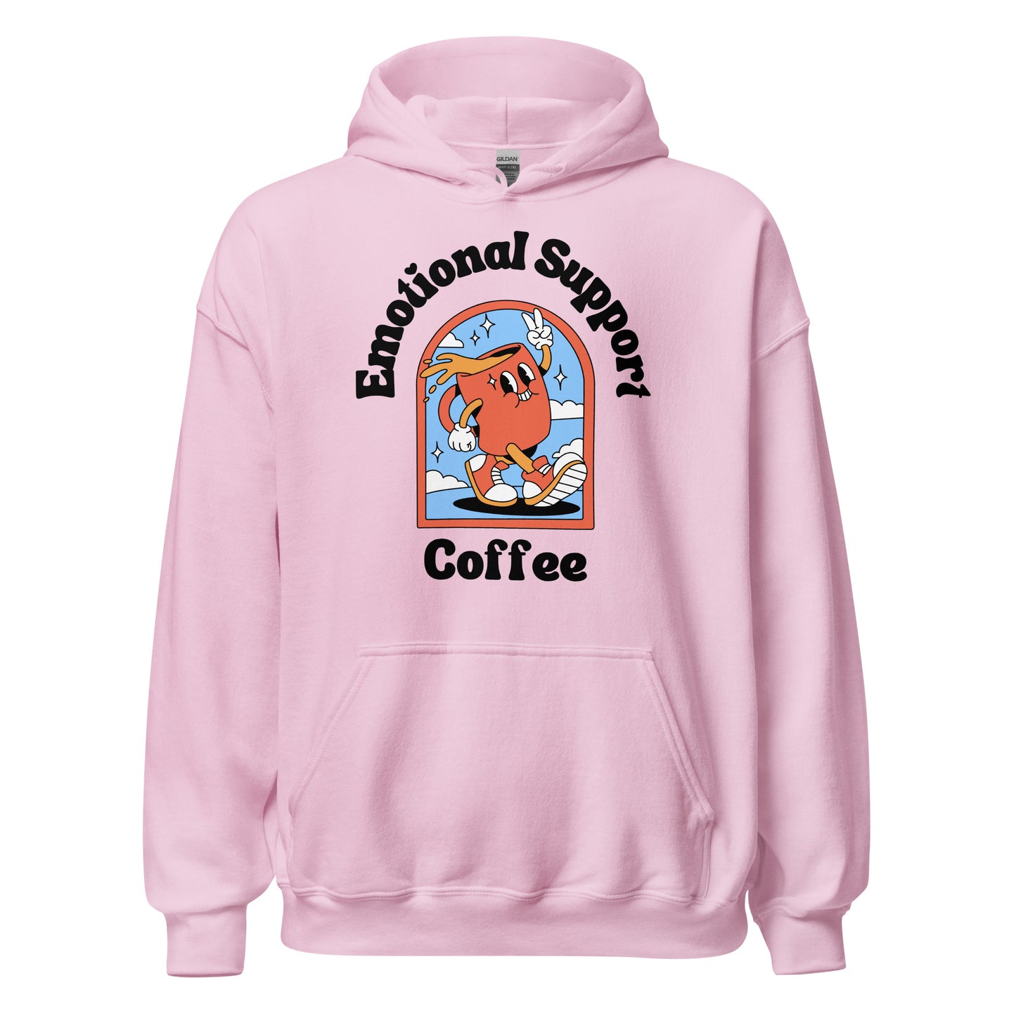 Emotional Support Coffee Hoodie