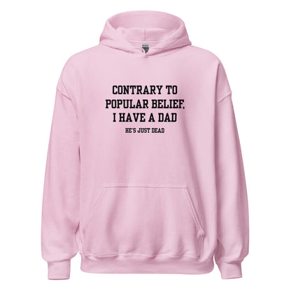 Popular Belief Dad Hoodie