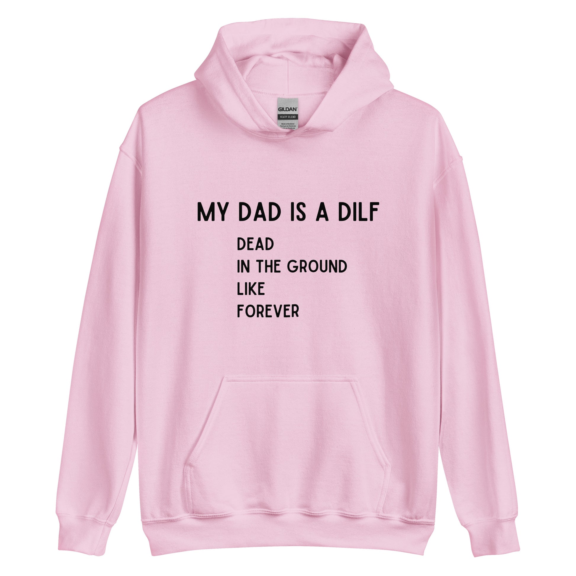 DILF Hoodie Pink