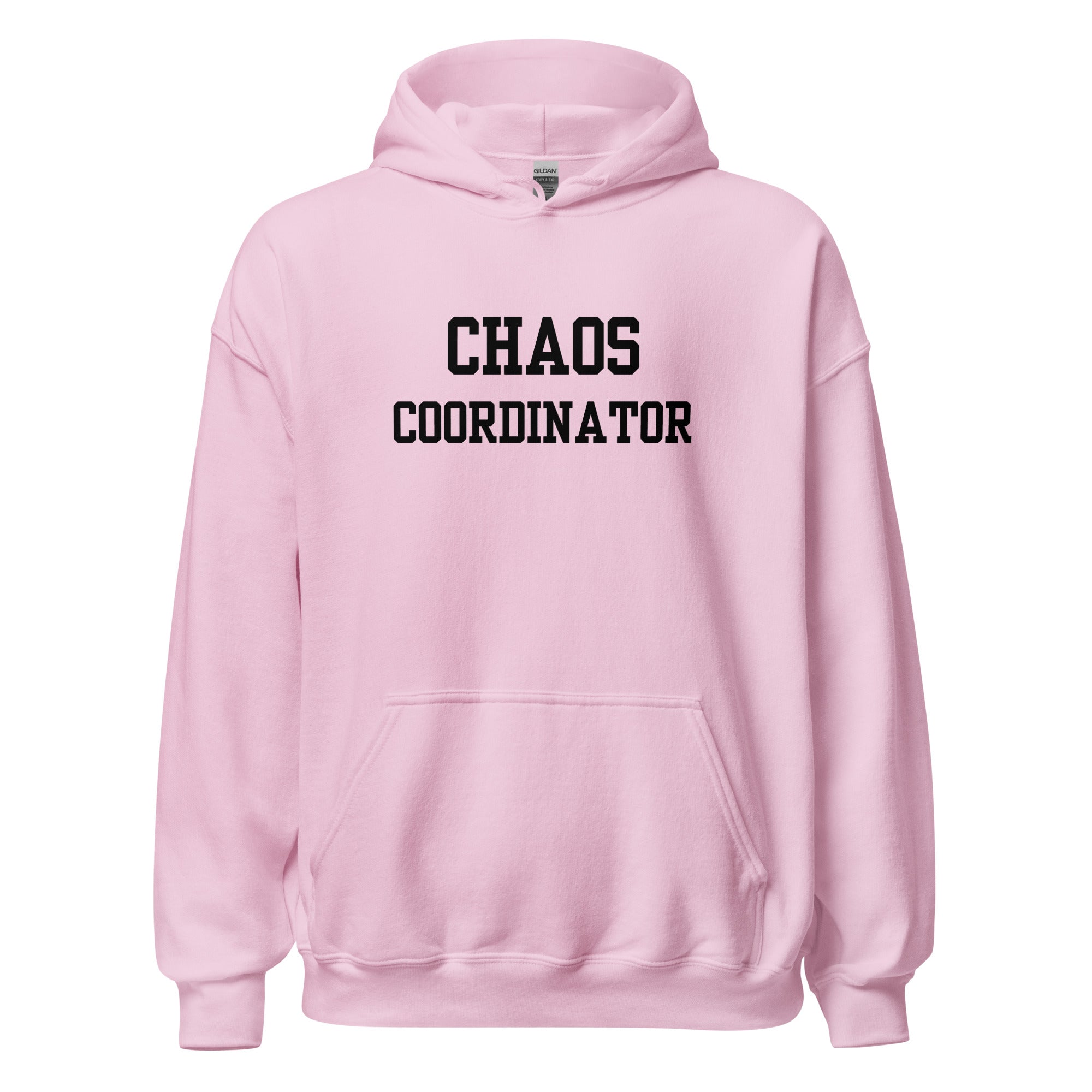 Chaos Coordinator Hoodie Pink