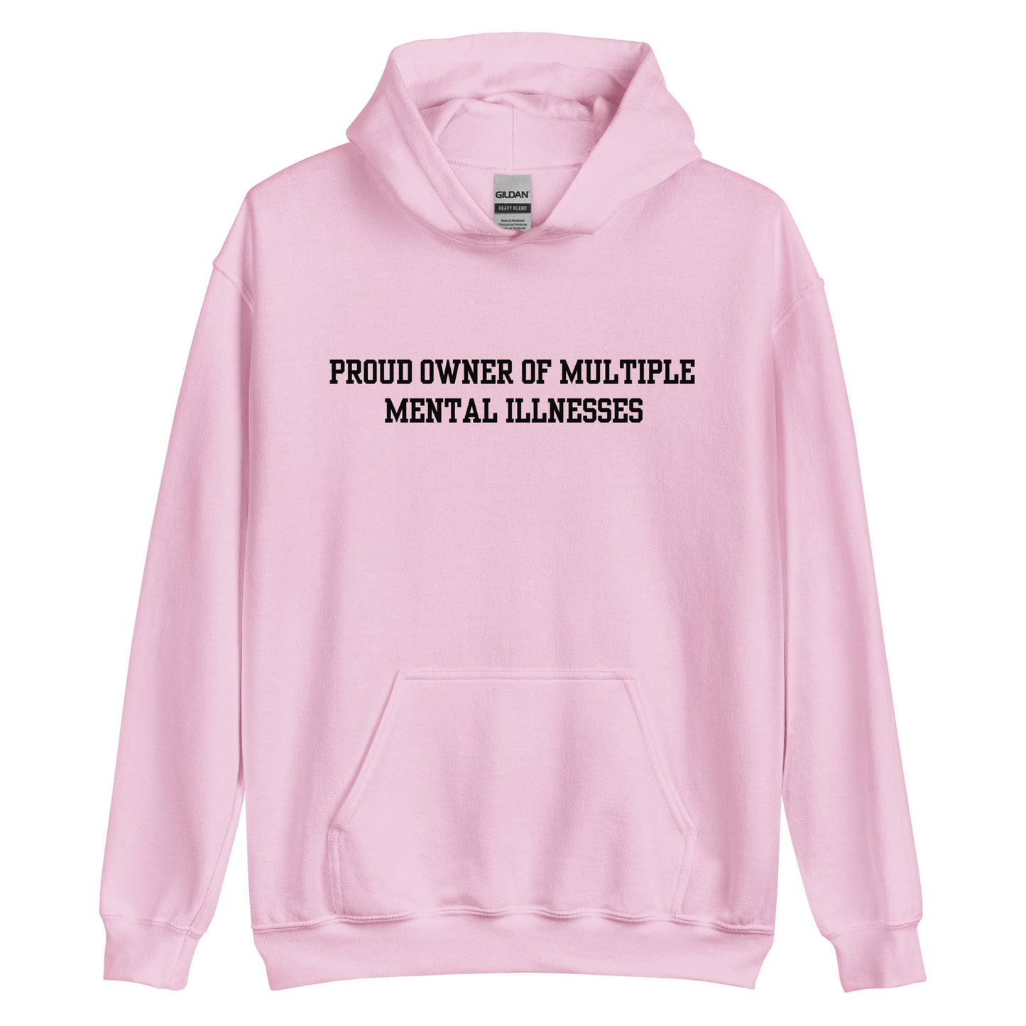 Proud Owner Of Multiple Metal Illnesses Hoodie