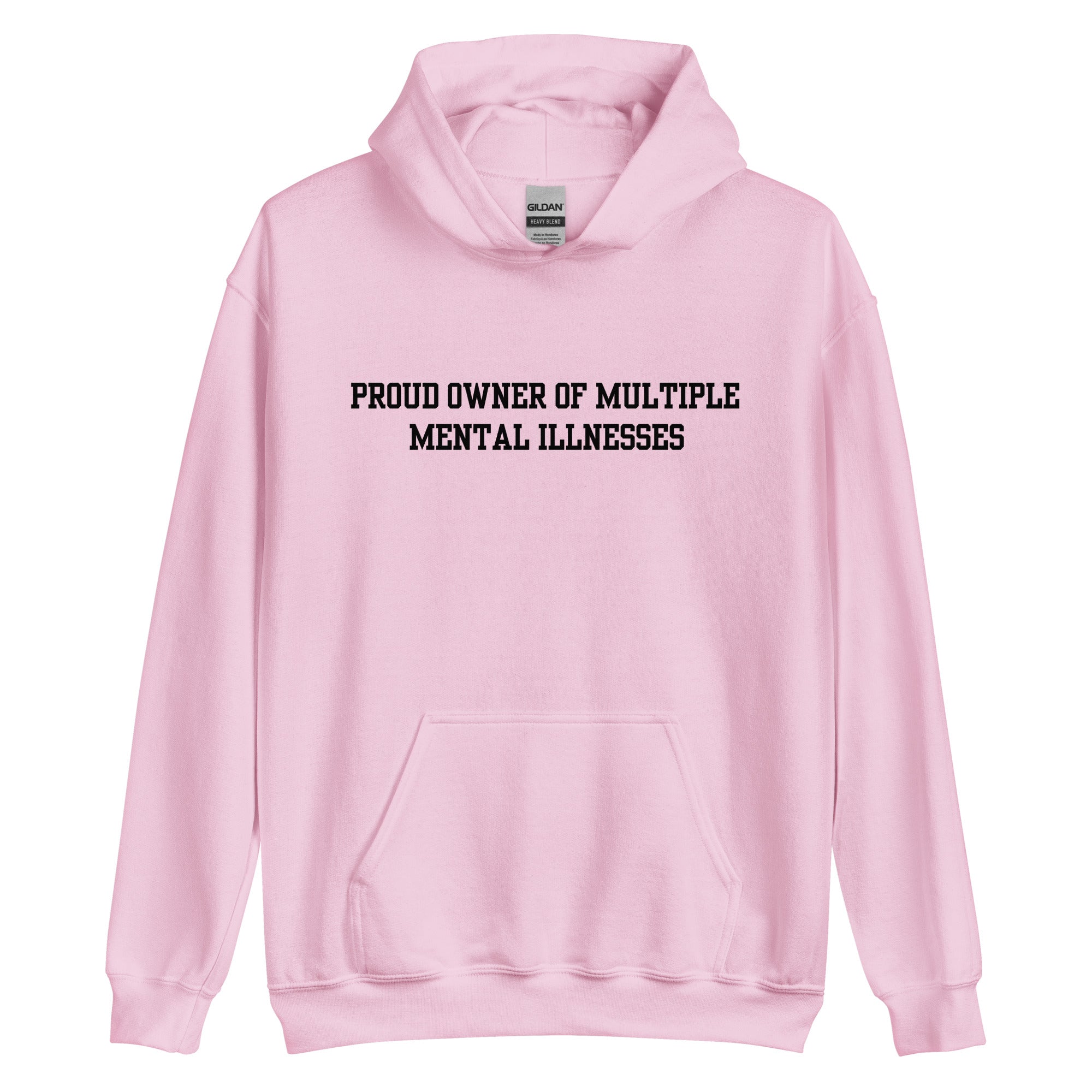 Proud Owner Of Multiple Metal Illnesses Hoodie