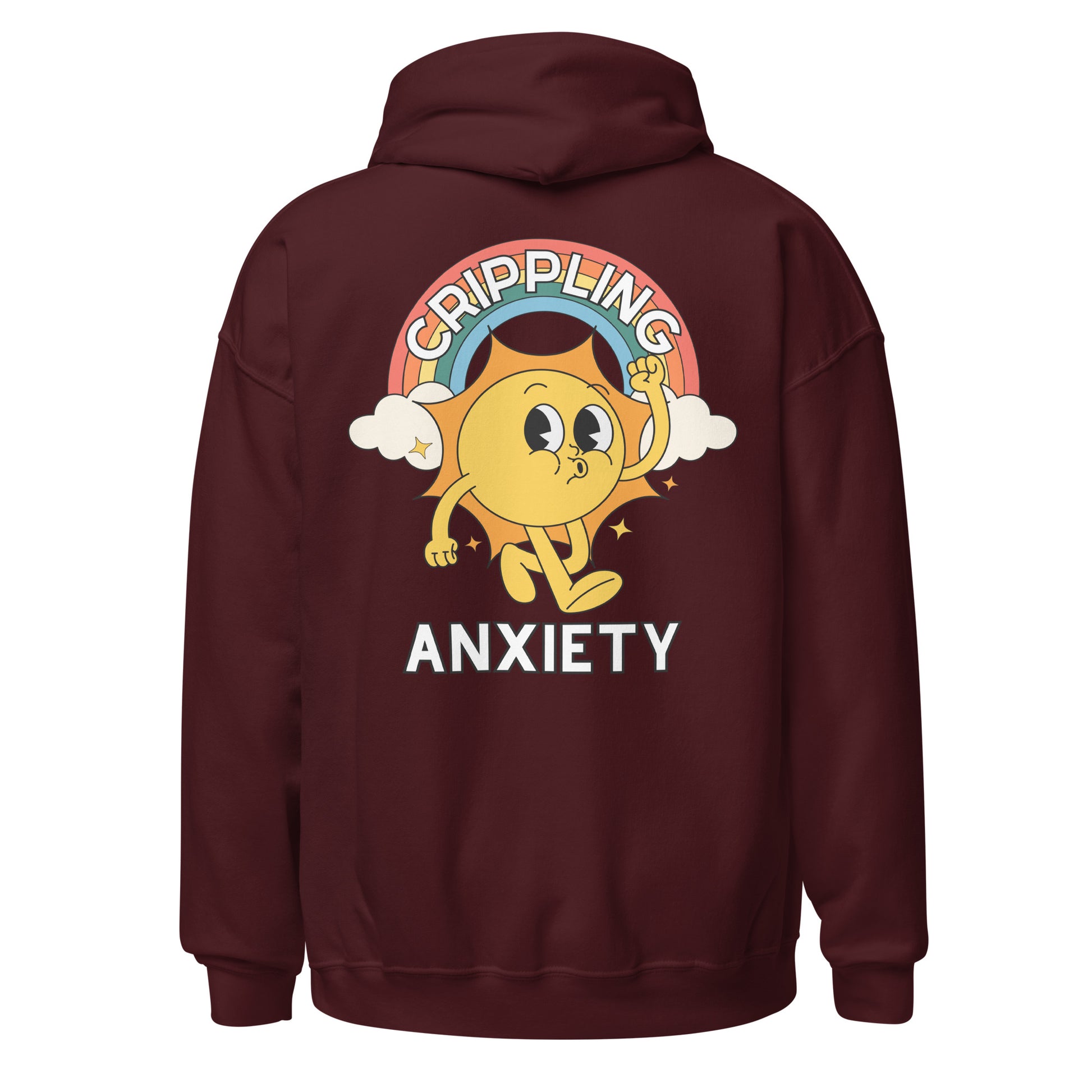 Crippling Anxiety Maroon