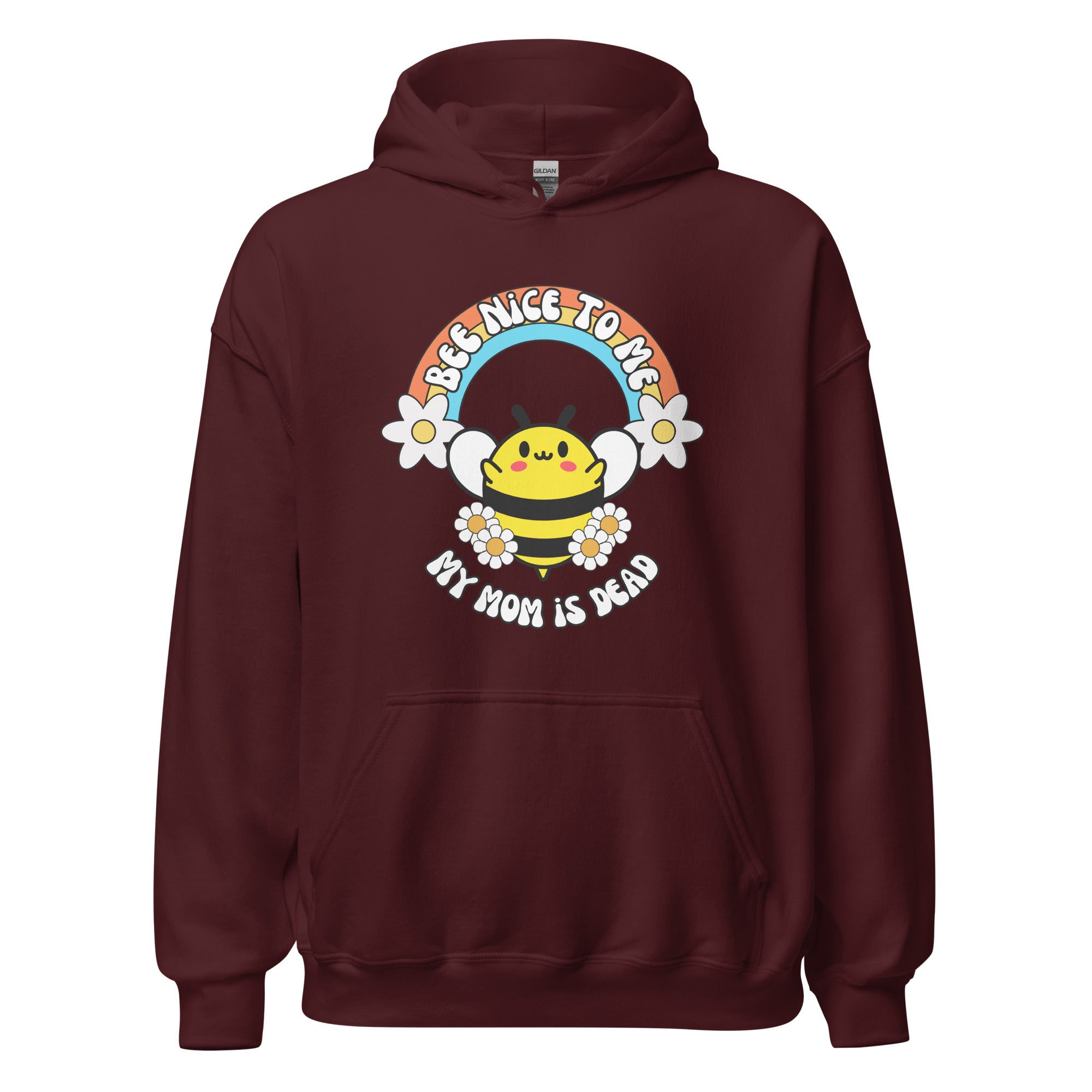 Bee Nice Mom Hoodie