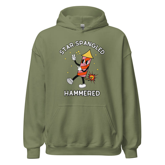 Star-Spangled Hammered Hoodie