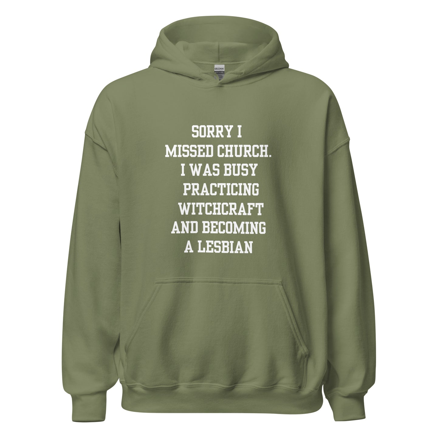 Missed Church Lesbian Hoodie