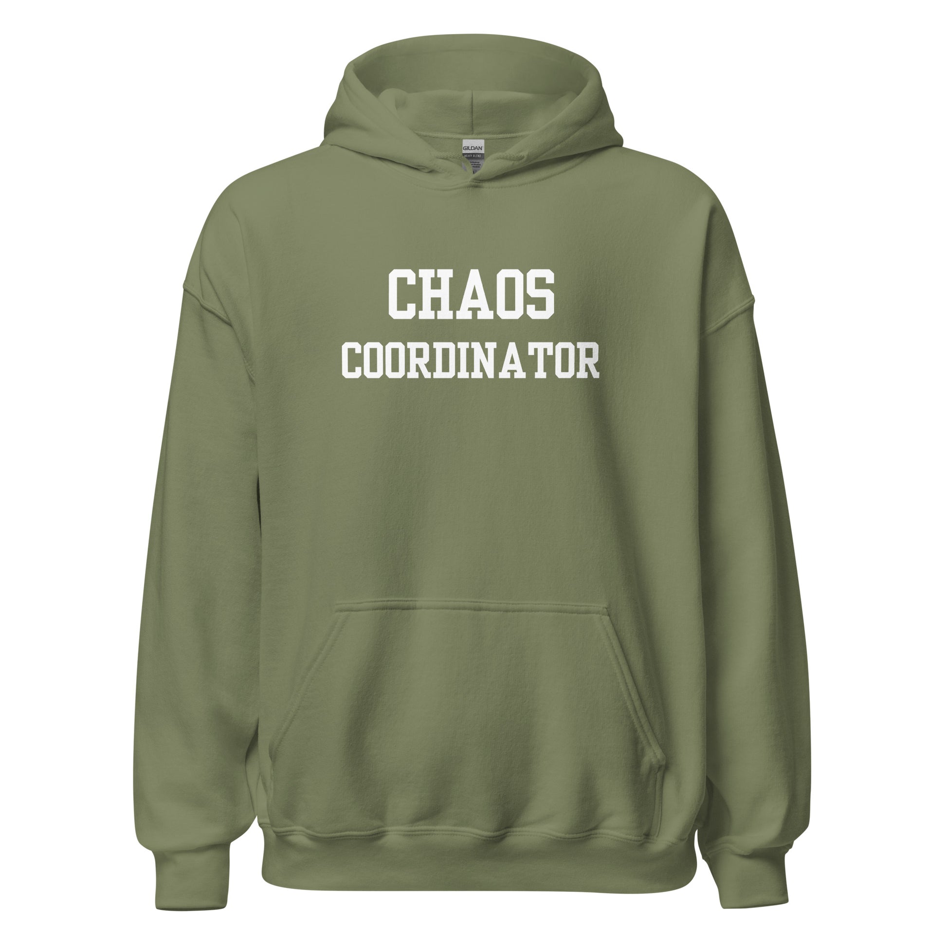 Chaos Coordinator Hoodie Olive