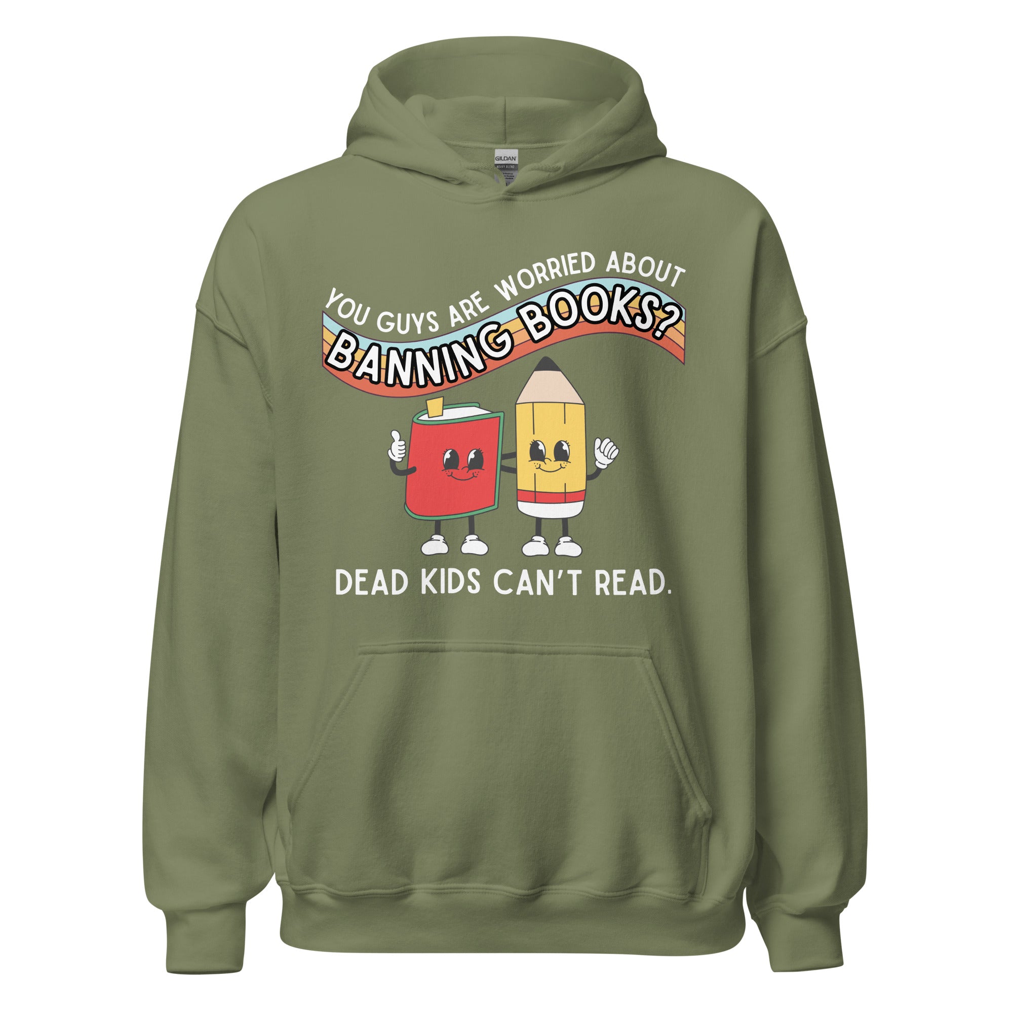 Dead Kids Can't Read Hoodie