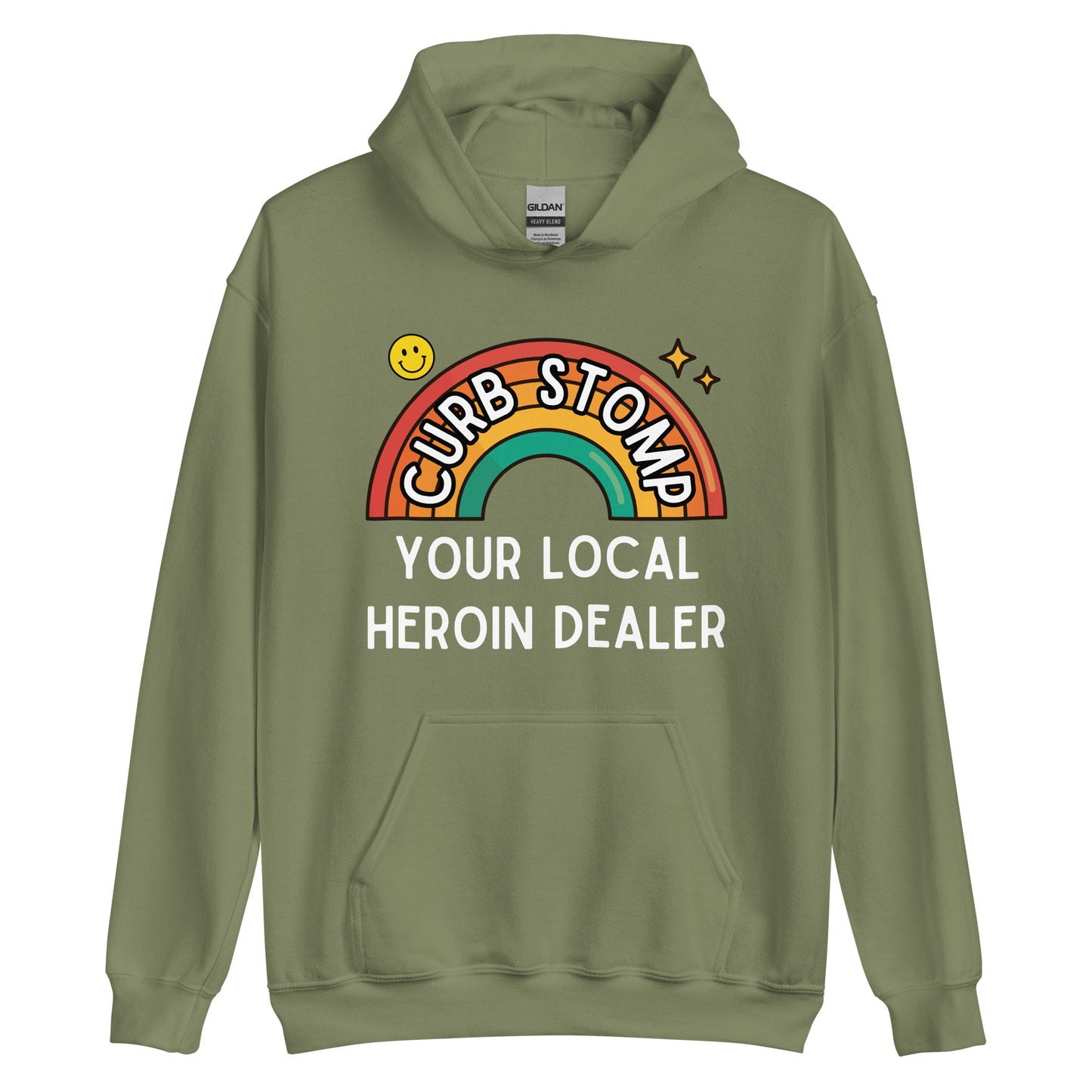 Curb Stomp Your Local Heroin Dealer Hoodie