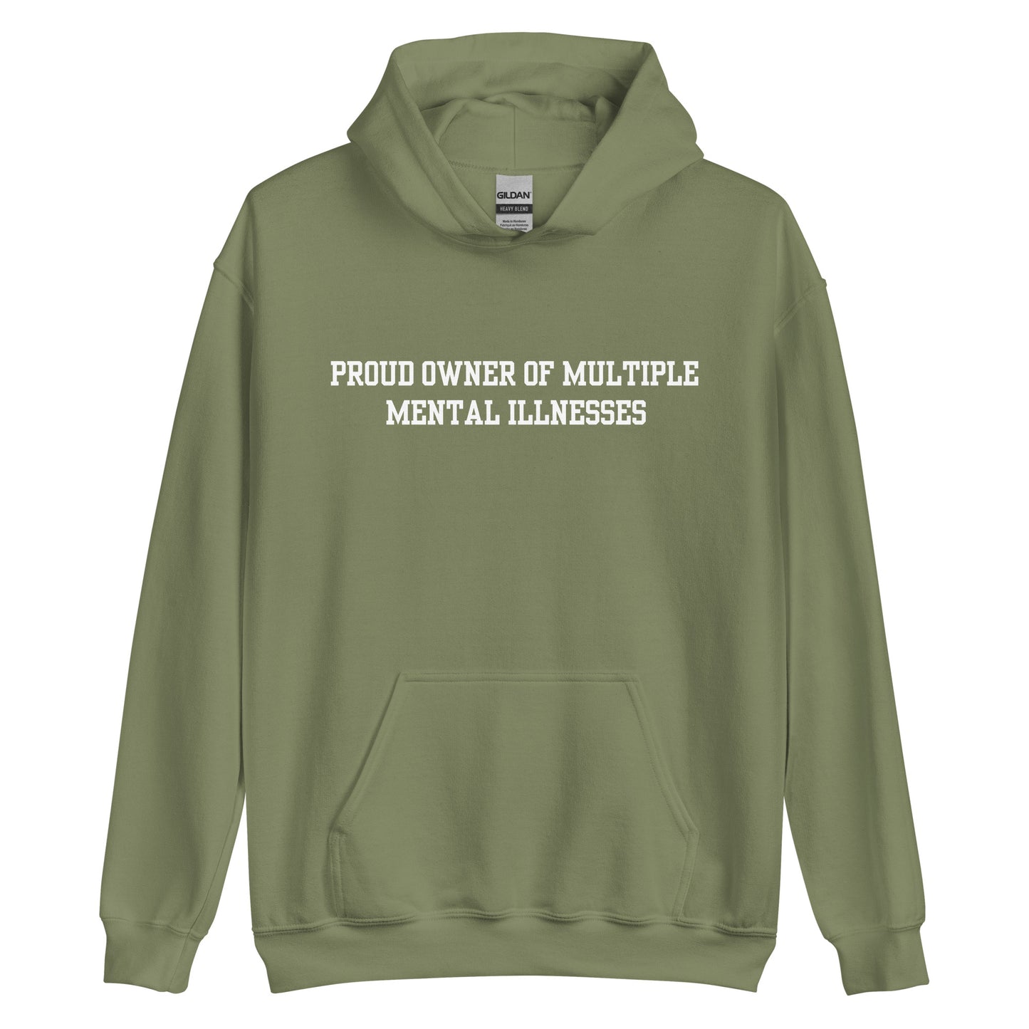 Proud Owner Of Multiple Metal Illnesses Hoodie