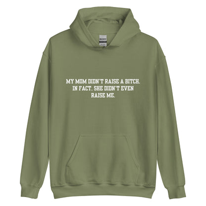 Momma Didn't Raise Me Hoodie