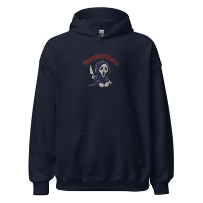 Thoughts & Scares Embroidered Hoodie