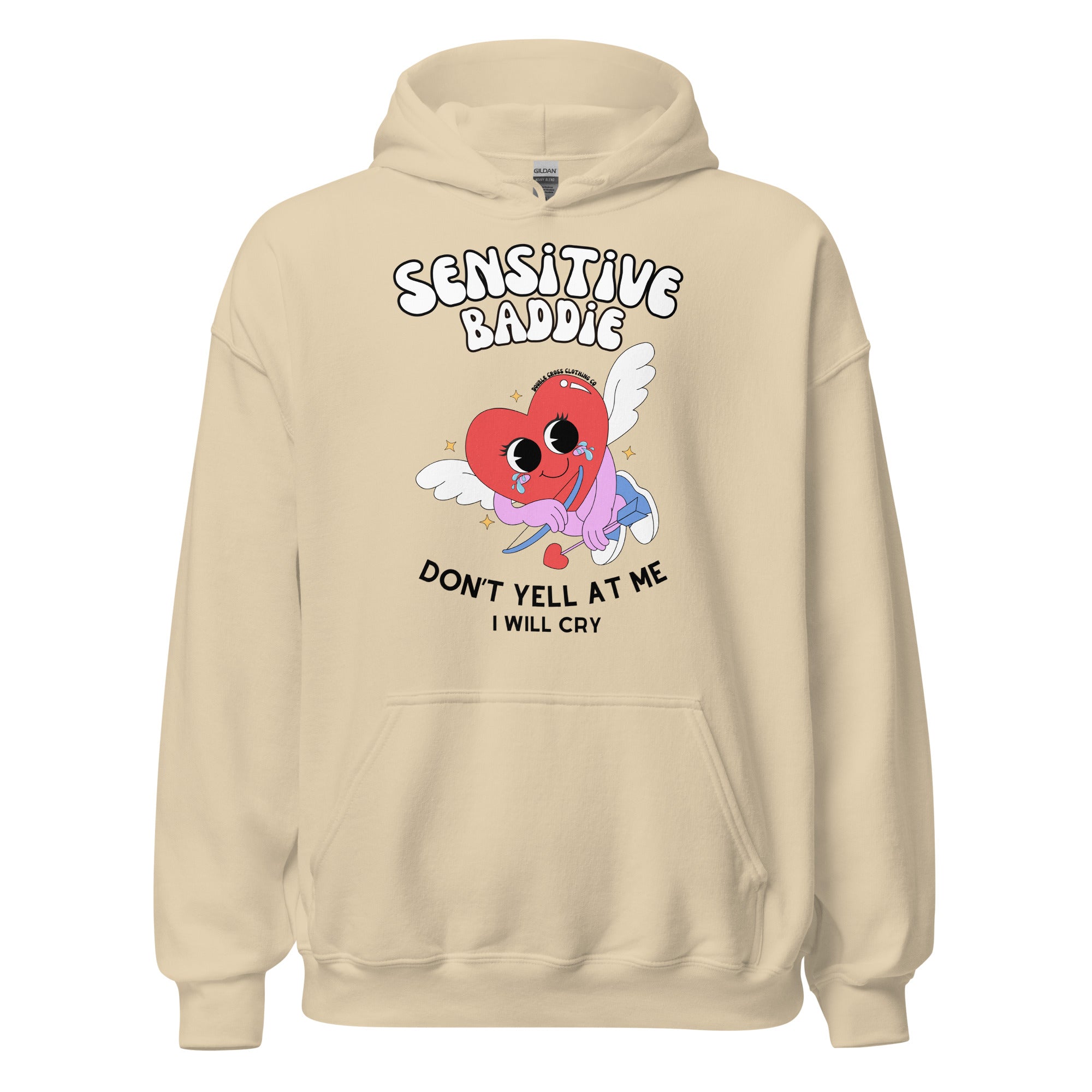 Sensitive Baddie Hoodie - Sand