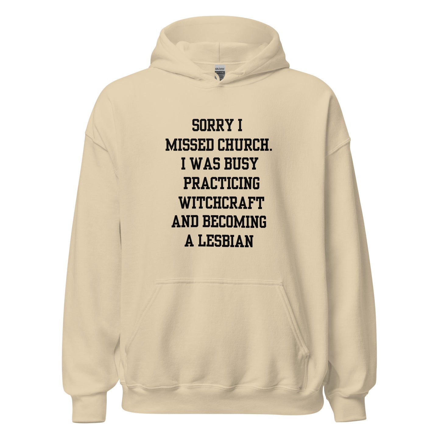 Missed Church Lesbian Hoodie