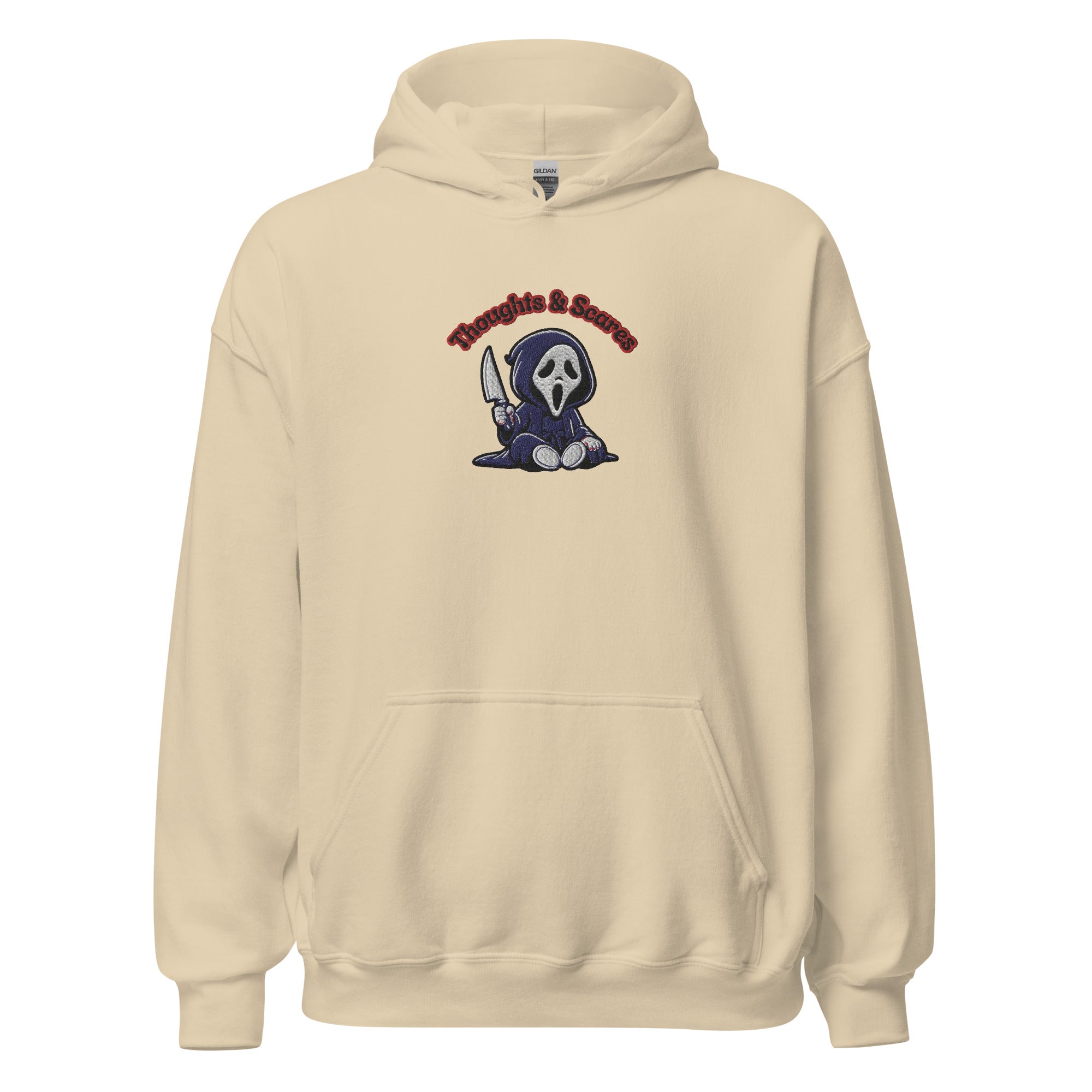 Thoughts & Scares Embroidered Hoodie