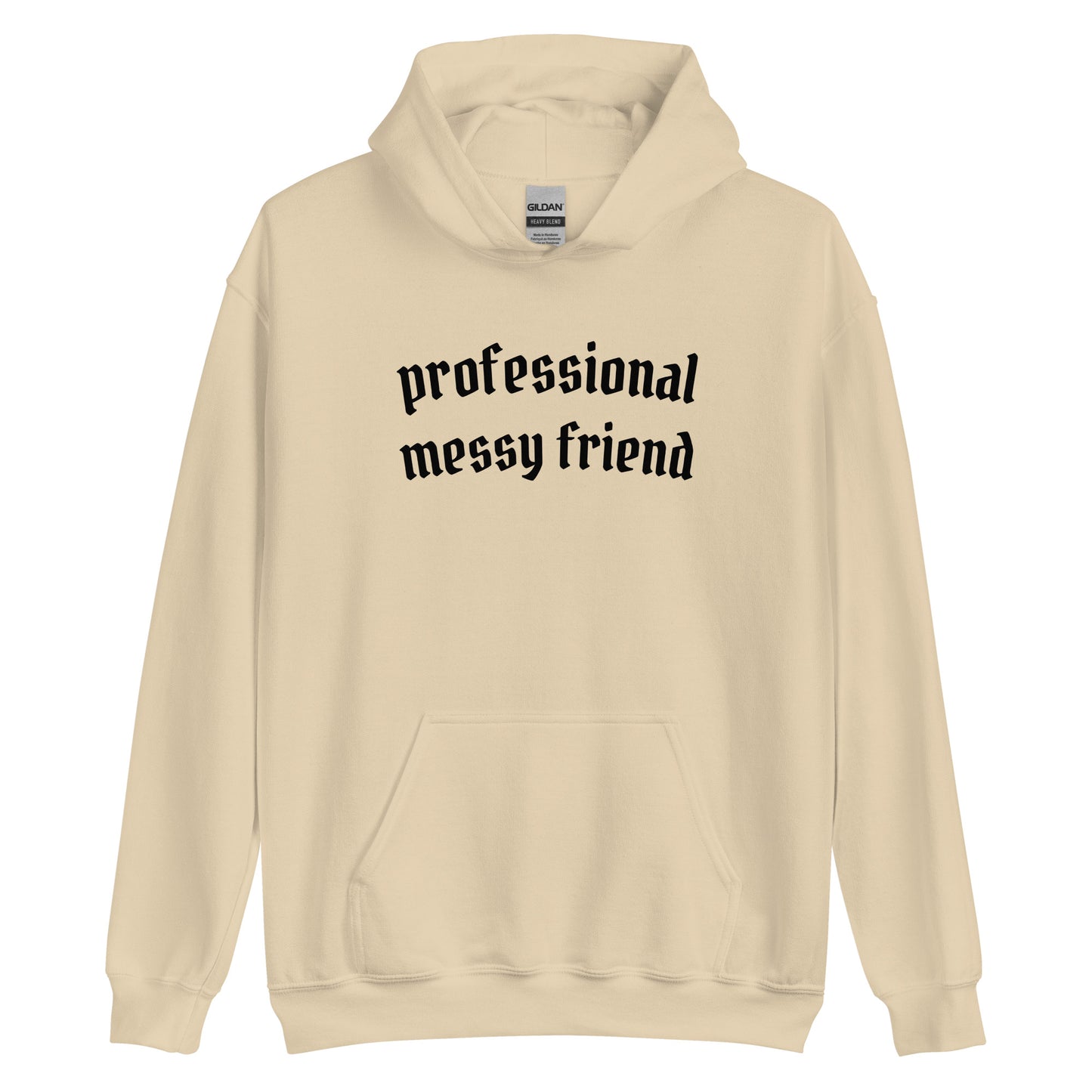 Professional Messy Friend Hoodie