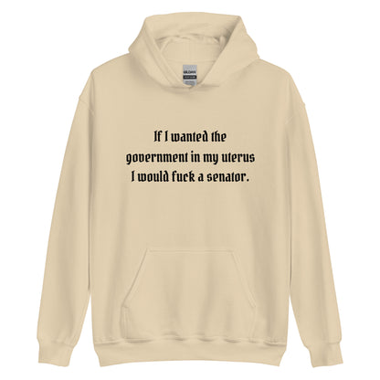 Fuck A Senator Hoodie