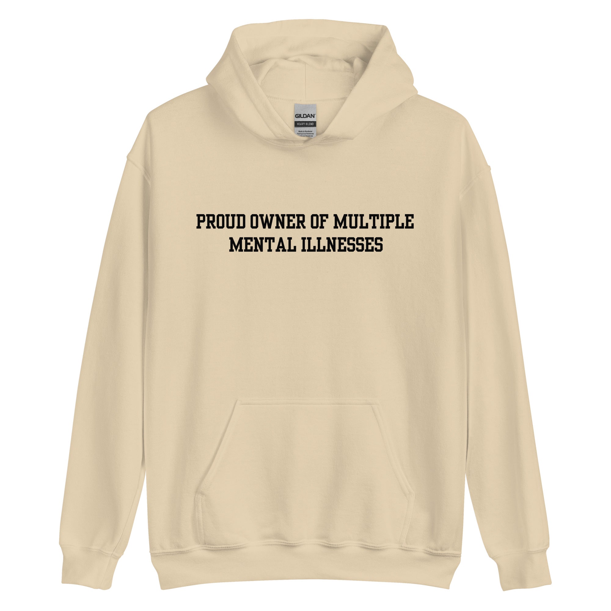 Proud Owner Of Multiple Metal Illnesses Hoodie