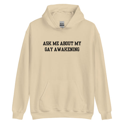 Ask Me About My Gay Awakening Hoodie