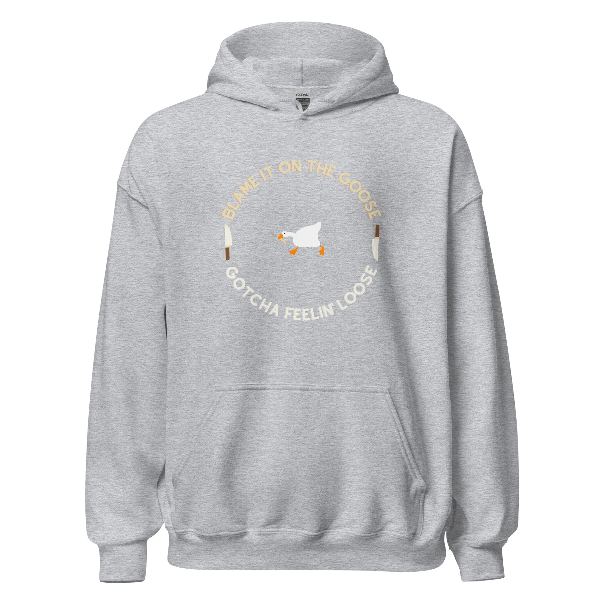 Silly Goose Hoodie Gray