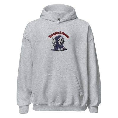 Thoughts & Scares Embroidered Hoodie