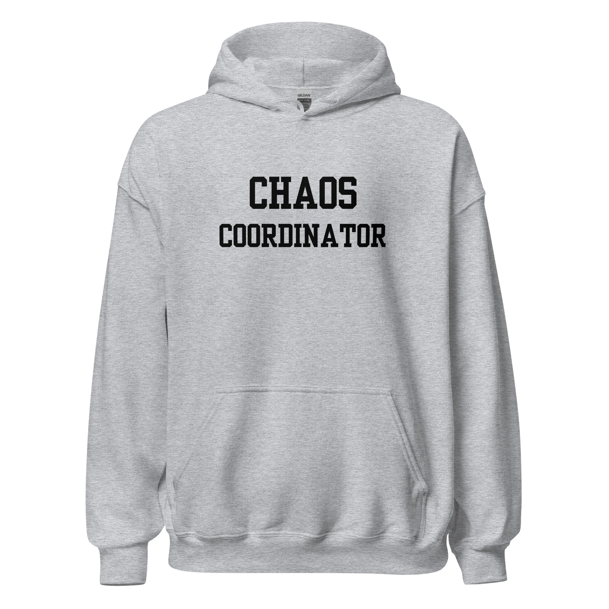 Chaos Coordinator Hoodie Gray