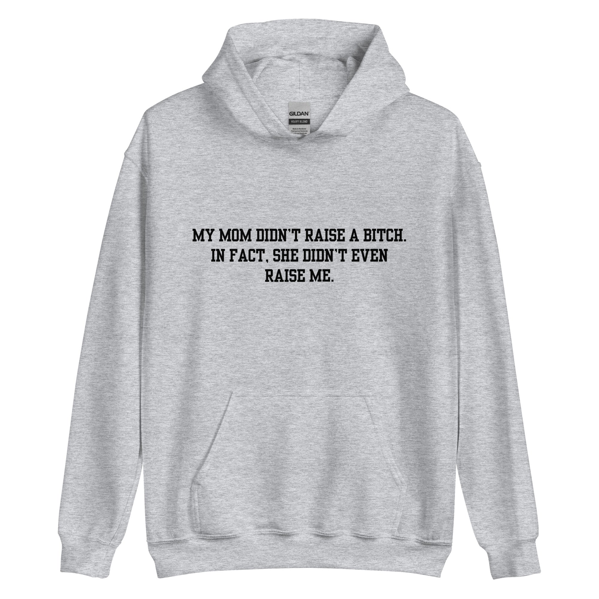 Momma Didn't Raise Me Hoodie