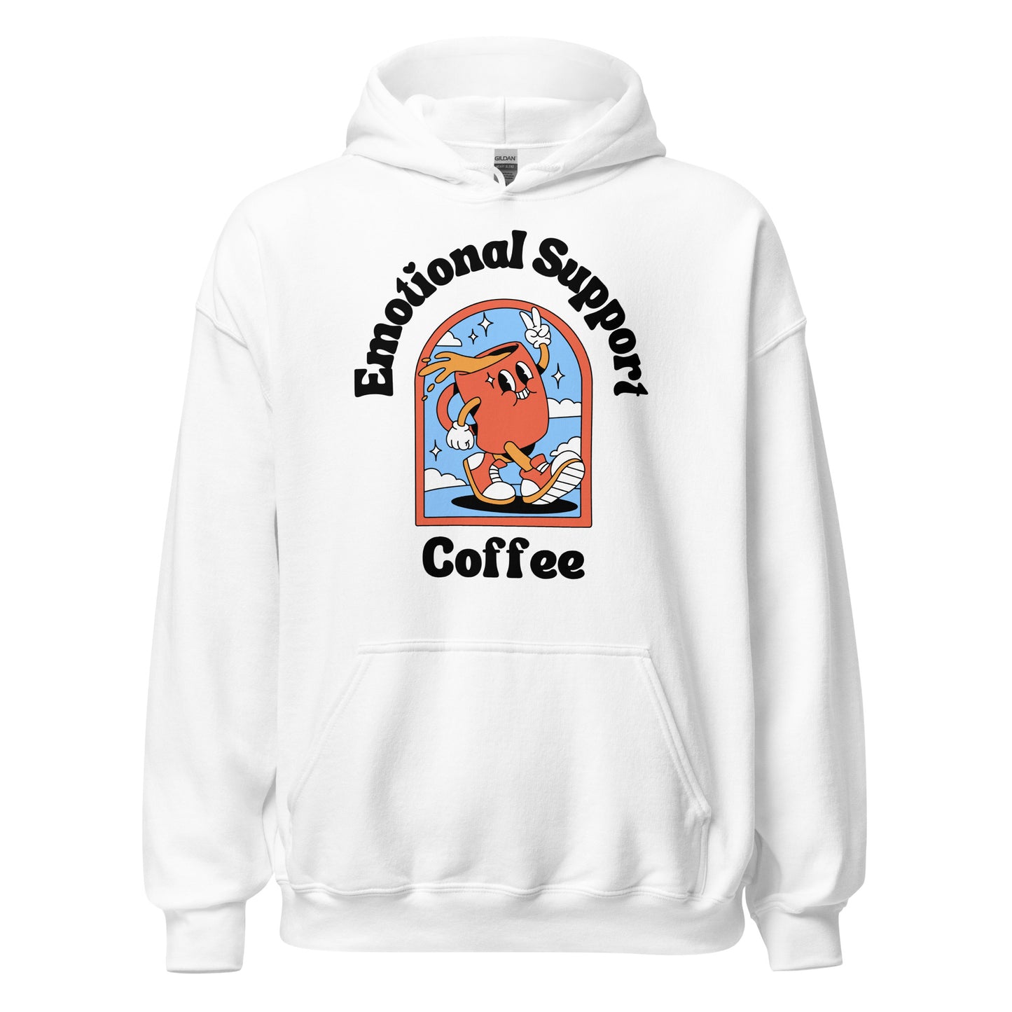 Emotional Support Coffee Hoodie