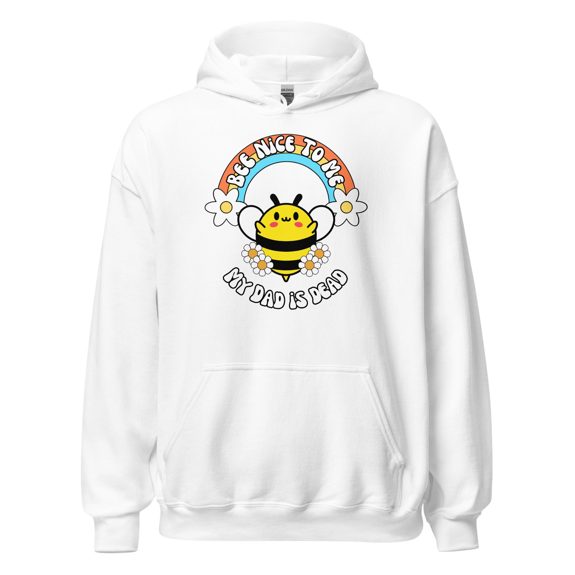 Bee Nice Dad Hoodie