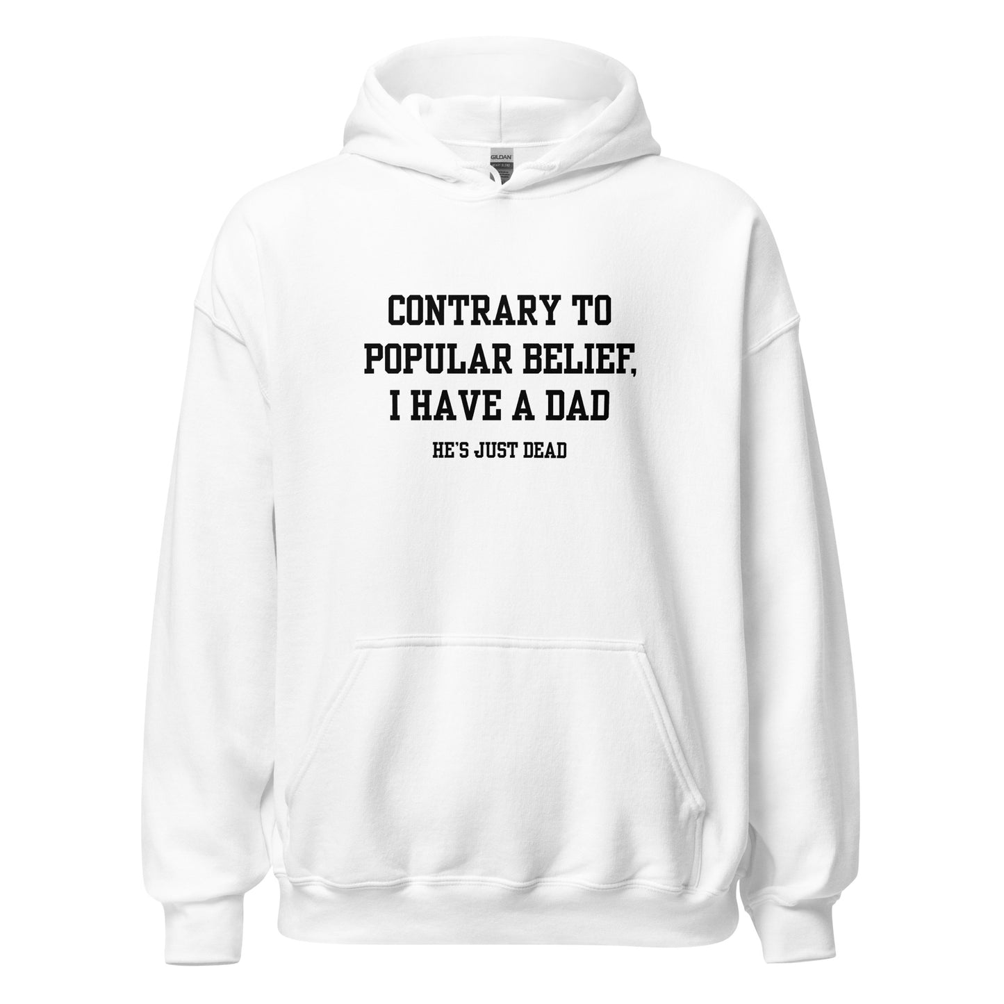 Popular Belief Dad Hoodie