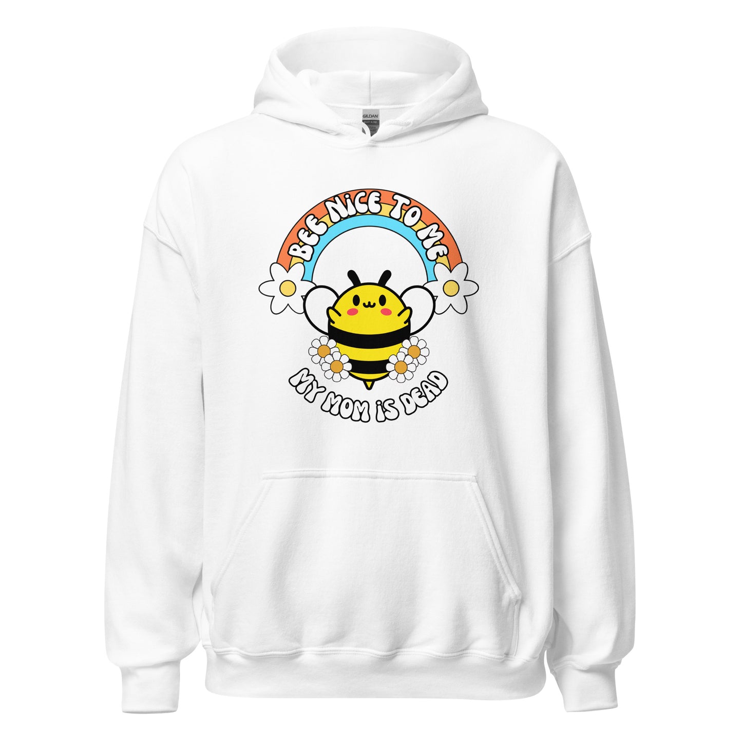 Bee Nice Mom Hoodie