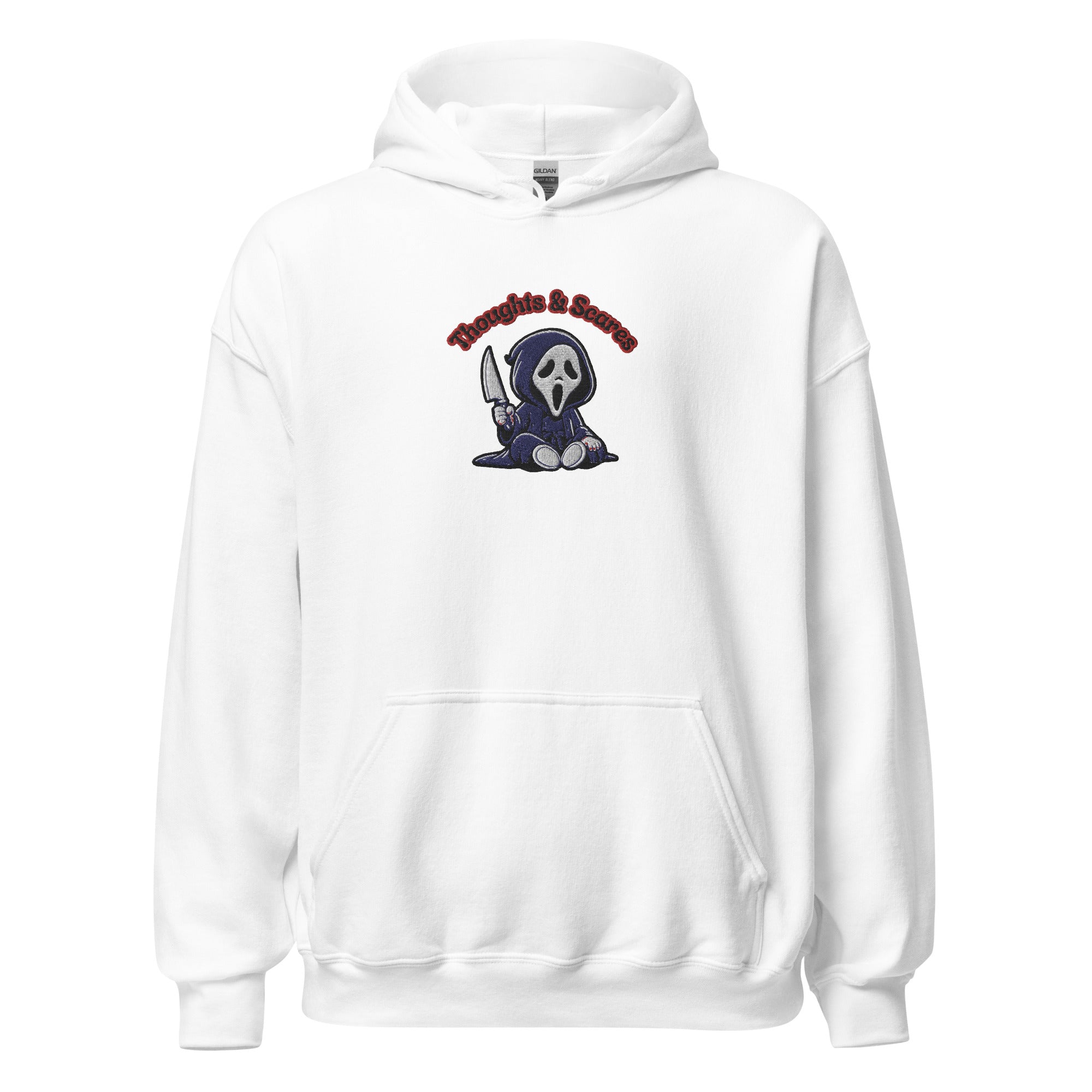 Thoughts & Scares Embroidered Hoodie