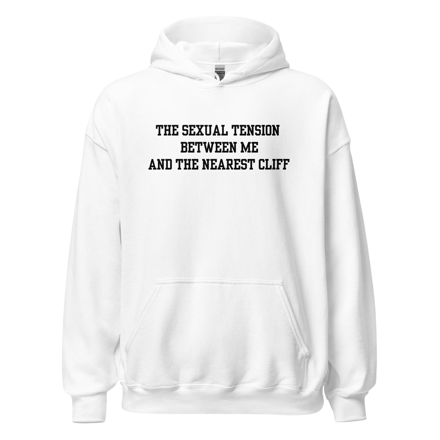 The Sexual Tension Between Me and the Nearest Cliff Hoodie