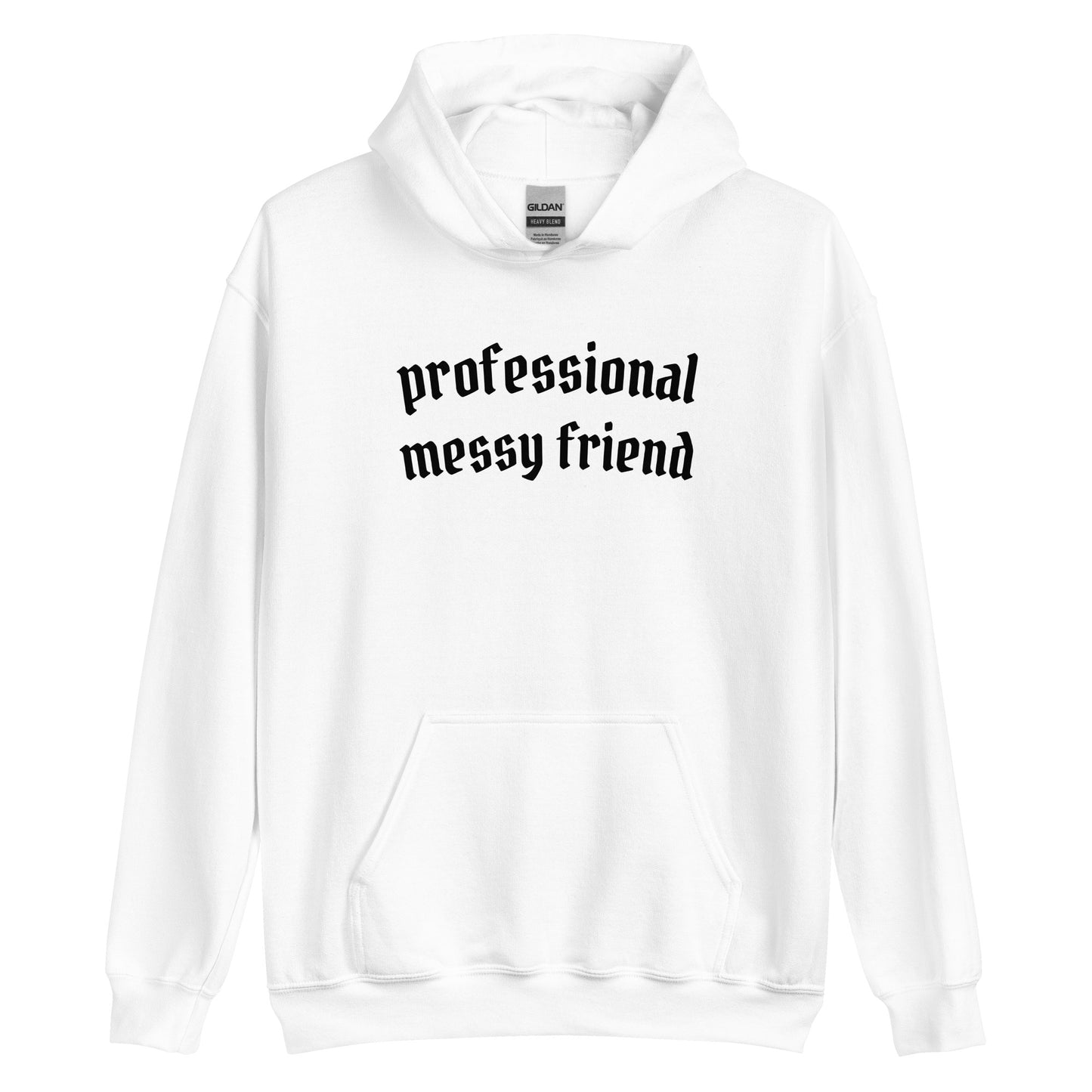 Professional Messy Friend Hoodie